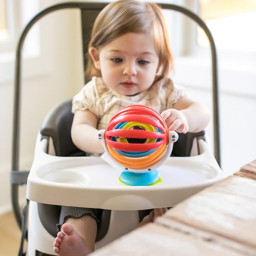 BABY EINSTEIN Aktív játék tapadókoronggal Sticky Spinner™ 3hó+