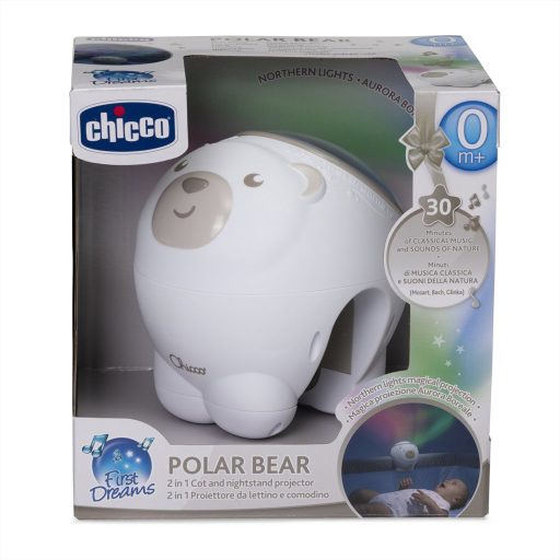 CHICCO Projektor a sarki fény Jegesmedve neutrális
