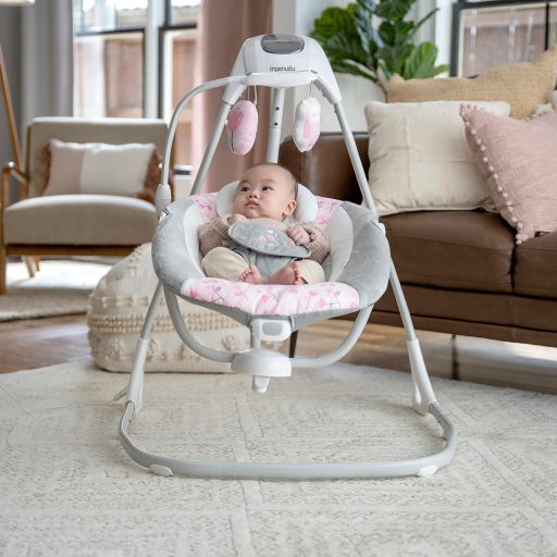 INGENUITY Rezgő hinta dallamokkal Cassidy 0+m, 9 kg-ig