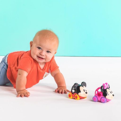 DISNEY BABY Játék kisautó Minnie Go Grippers™ 6hó+