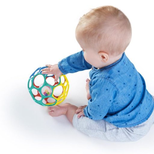 OBALL ROLLER játék, 12 cm, 12 hó+ menta