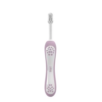CHICCO Gyermek fogkefe Lilac 6-36m