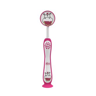 CHICCO Hippo gyermek fogkefe 3-6éveseknek