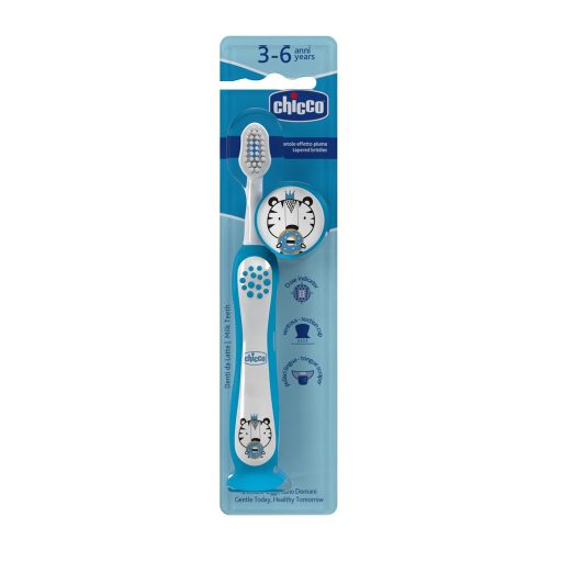 CHICCO Gyermek fogkefe Tiger 3-6év