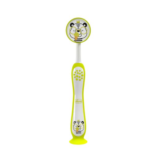 CHICCO Hippo-Panda gyermek fogkefe készlet 3-6év, 2db