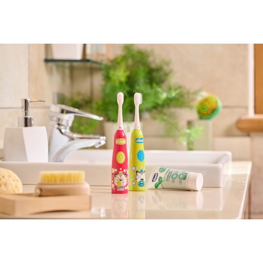 CHICCO Gyermek elektromos fogkefe Tiger 3év+