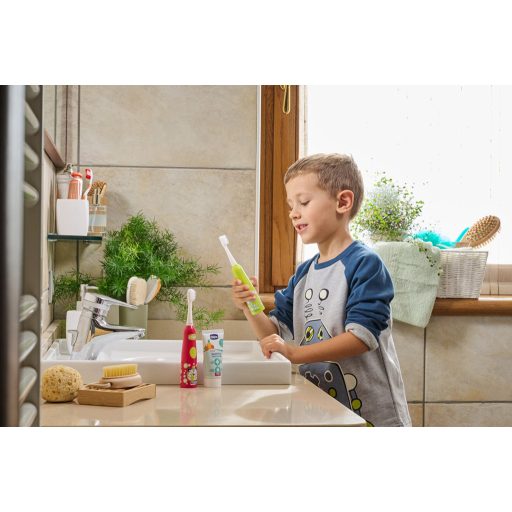 CHICCO Gyermek elektromos fogkefe Tiger 3év+