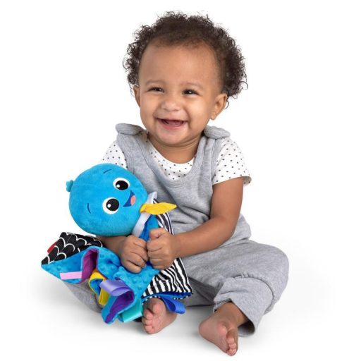 BABY EINSTEIN Zenélő morzsolókendő Look Sea Listen™ polip Opus 0hó+