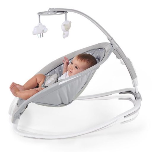 INGENUITY Rezgő hintaszék dallamokkal Cuddle Lamb 0hó+ 18kg-ig, 2019