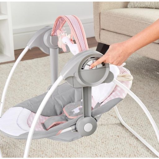 INGENUITY Hinta dallomokkal Flora the Unicorn™ 0hó+, 9kg-ig