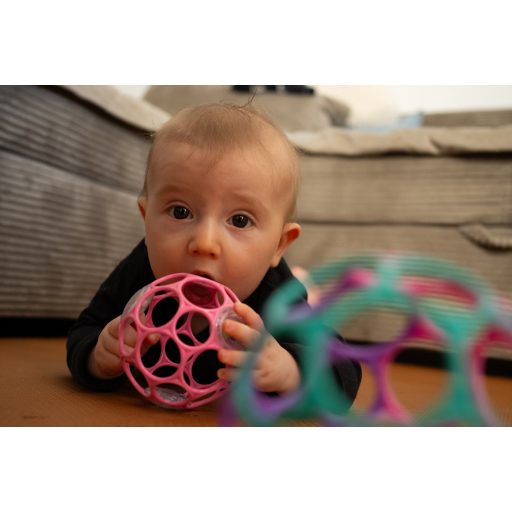 OBALL játék™ Classic 10 cm rózsaszín/ lila 0hó+