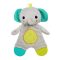 BRIGHT STARTS Játék - rágóka Snuggle&Teethe elefánt 0hó+