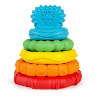   BABY EINSTEIN Rágóka építőjáték 2in1 Stack & Teethe™ 0hó+