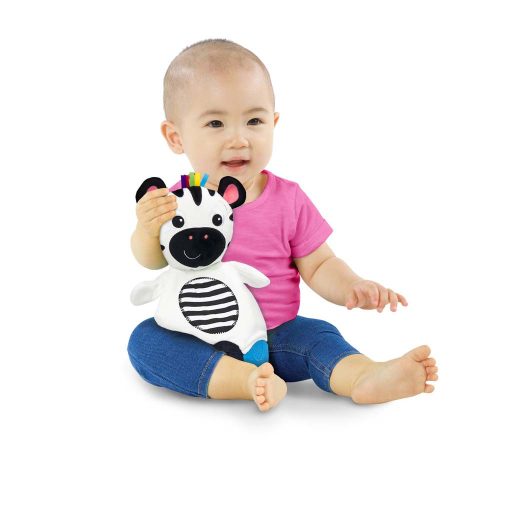 BABY EINSTEIN Plüss rágóka érzékszervi Zebra Zen™ 0hó+