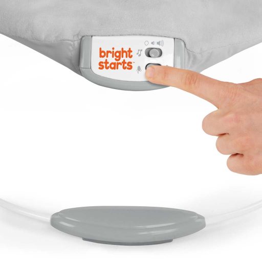 BRIGHT STARTS Rezgő pihenőszék dallamokkal Mickey Mouse Cloudscapes™ 0hó+, 9kg-ig