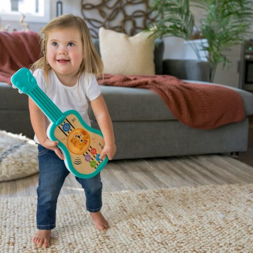 BABY EINSTEIN Zenélő fa játék ukulele Magic Touch HAPE 6hó+