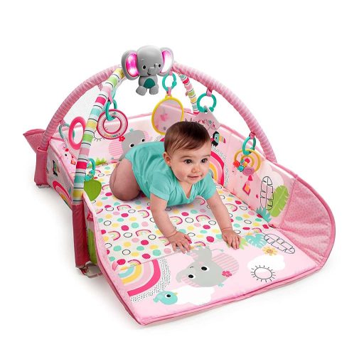 BRIGHT STARTS Játszószőnyeg 5in1 PiP Your Way Ball Play™ Rainbow Tropics™ 0hó+