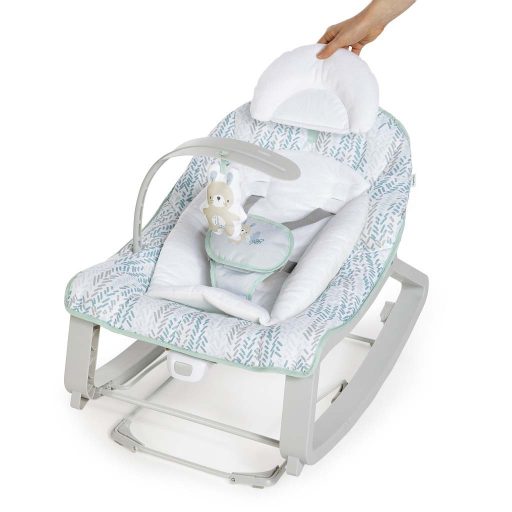 INGENUITY Rezgő pihenőszék 3in1 Keep Cozy Spruce r 0hó+, 18kg-ig