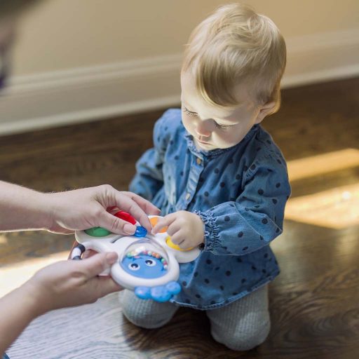 BABY EINSTEIN Játék érzékszervi csörgő és rágóka Opus's Shape Pops™ 3hó+