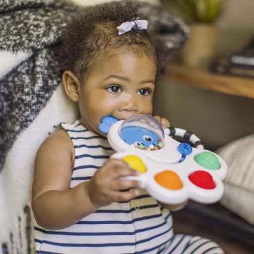 BABY EINSTEIN Játék érzékszervi csörgő és rágóka Opus's Shape Pops™ 3hó+