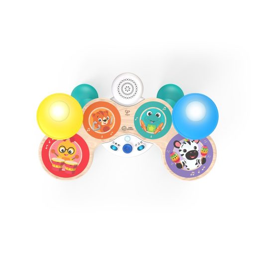 BABY EINSTEIN Zenélő játék dob készlet Together in Tune Drums™ Connected Magic Touch™ HAPE 12hó+