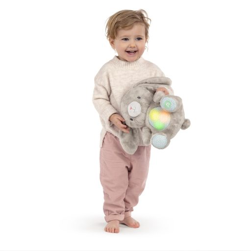 INGENUITY Plüss játék dalamokkal nyuszi Sylvi™ 0hó+