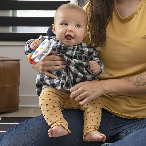 BABY EINSTEIN Tamburin csörgővel 3hó+