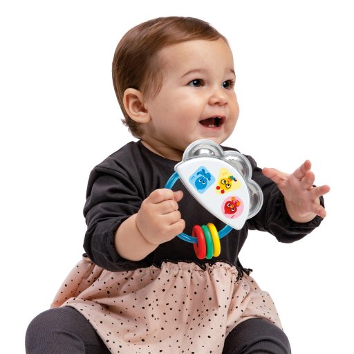 BABY EINSTEIN Tamburin csörgővel 3hó+