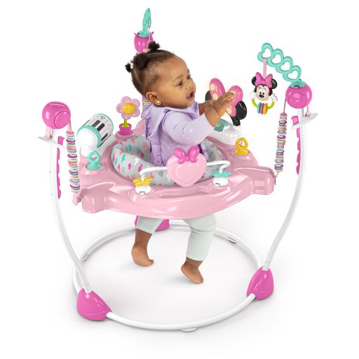 DISNEY BABY Ugráló/aktív centrum 2in1 Minnie Mouse Forever Besties 6hó+  11 kg-ig