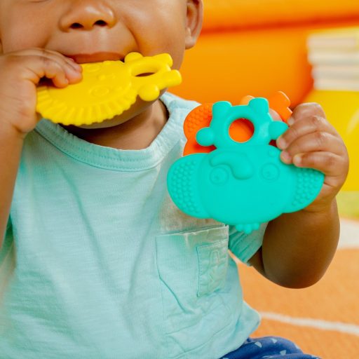 BRIGHT STARTS Rágóka Gummy Buddies™ 3db 3hó+