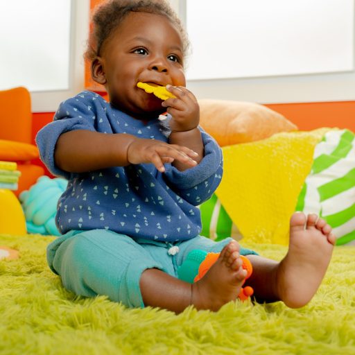 BRIGHT STARTS Rágóka Gummy Buddies™ 3db 3hó+