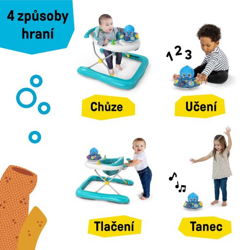 BABY EINSTEIN Bébikomp 4in1 Activity Walker