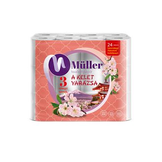   Müller Wc-Toalettpapír Kelet Varázsa 3 rétegű 24 tekercses