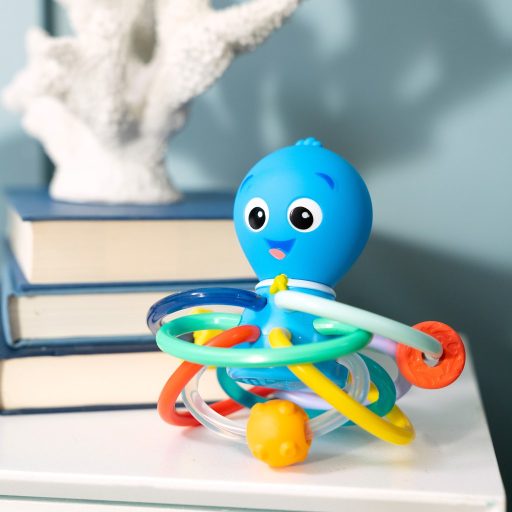 BABY EINSTEIN Rágóka/csörgő Opus’s Shake & Soothe™ 0hó+