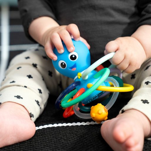 BABY EINSTEIN Rágóka/csörgő Opus’s Shake & Soothe™ 0hó+