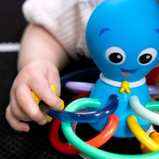 BABY EINSTEIN Rágóka/csörgő Opus’s Shake & Soothe™ 0hó+