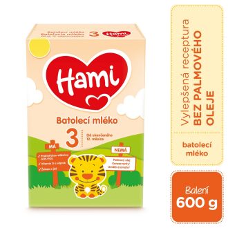 HAMI 3 Kisgyermek tej 600 g