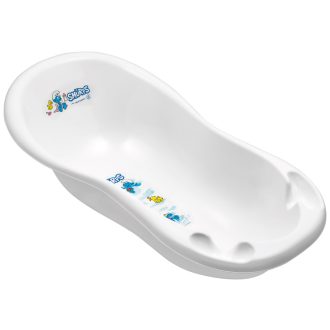   MALTEX Babakád leeresztővel Hupikék törpikék 100 cm - white
