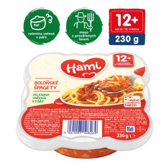 HAMI Kicsi Gurmán: Bolognai spagetti (230 g)