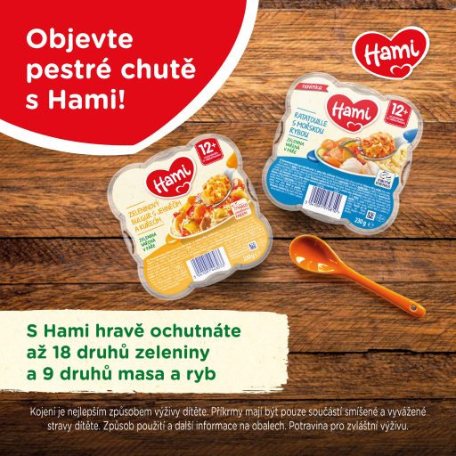 HAMI Kicsi Gurmán: Krémes rizottó répával és borsóval (230 g)