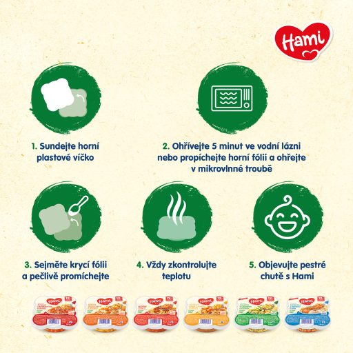 HAMI Kicsi Gurmán: Krémes rizottó répával és borsóval (230 g)