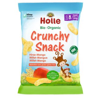 HOLLE Bio organikus köles ropogós mangóval 25 g