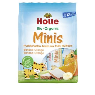 HOLLE Bio minis banán-narancs 100 g