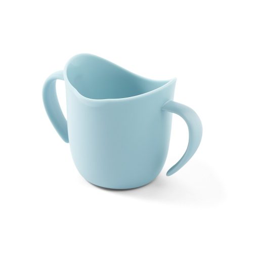 BABYONO Ergonómikus pohár fülekkel 120 ml világoskék 6hó+