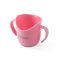 BABYONO Ergonomikus bögre fülekkel 120 ml rózsaszín 6hó+