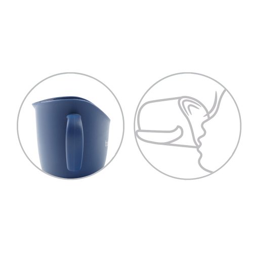 BABYONO Ergonomikus bögre fülekkel 120 ml menta 6hó+