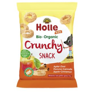 HOLLE Gyermek Bio Ropogós alma, fahéj, 25 g (3+)