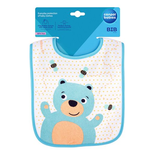 CANPOL BABIES Bryndák froté Cute Animals – medve