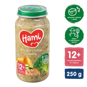   HAMI Brokkoli és pulykamell (250 g) - hús-zöldségkészítmény