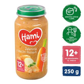  HAMI Roláda - zöldség és borjúhús (250 g) - hús-zöldség bébiétel